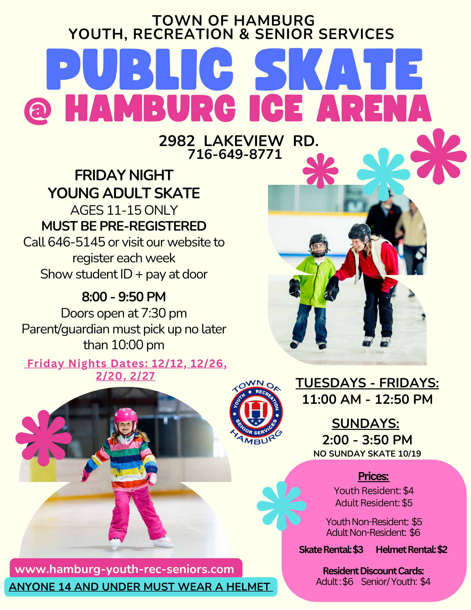 25-26  Public Skate Info