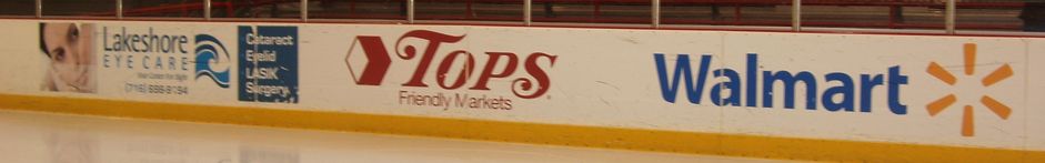 Ads at Town Arena