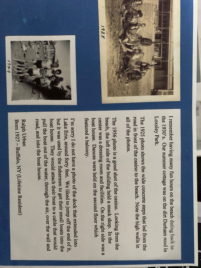 Black and white photos of Hamburg Beach 