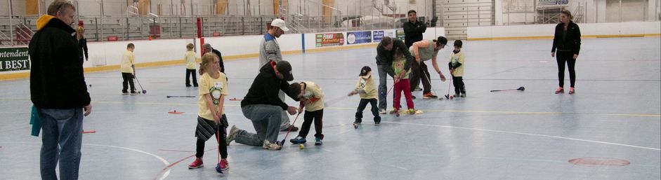 Kids Learning Sport in Arena