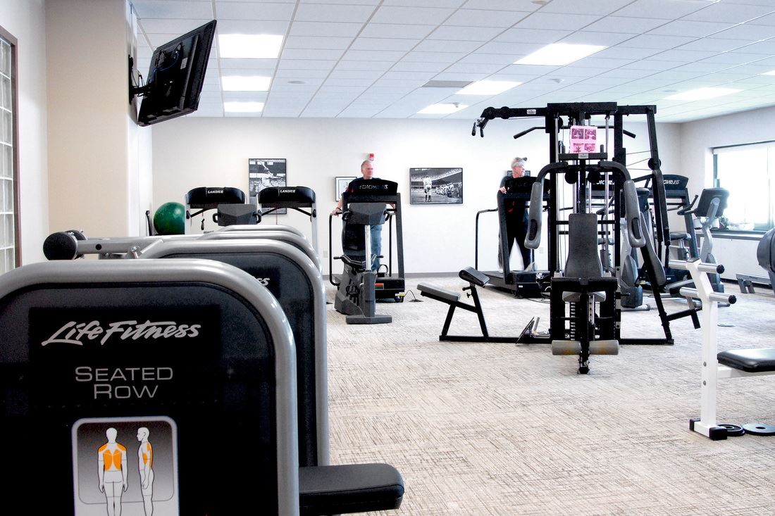 Seniors Using the Fitness Room 1